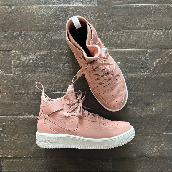 Nike Shoes - Nike Air Force 1 UltraForce Mid Particle Pink